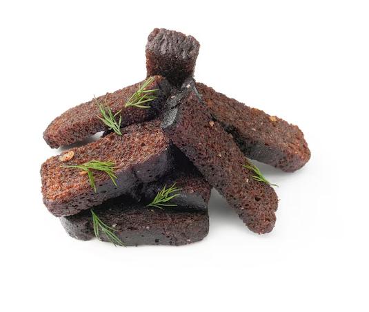 Фото Гренки с чесноком и укропом