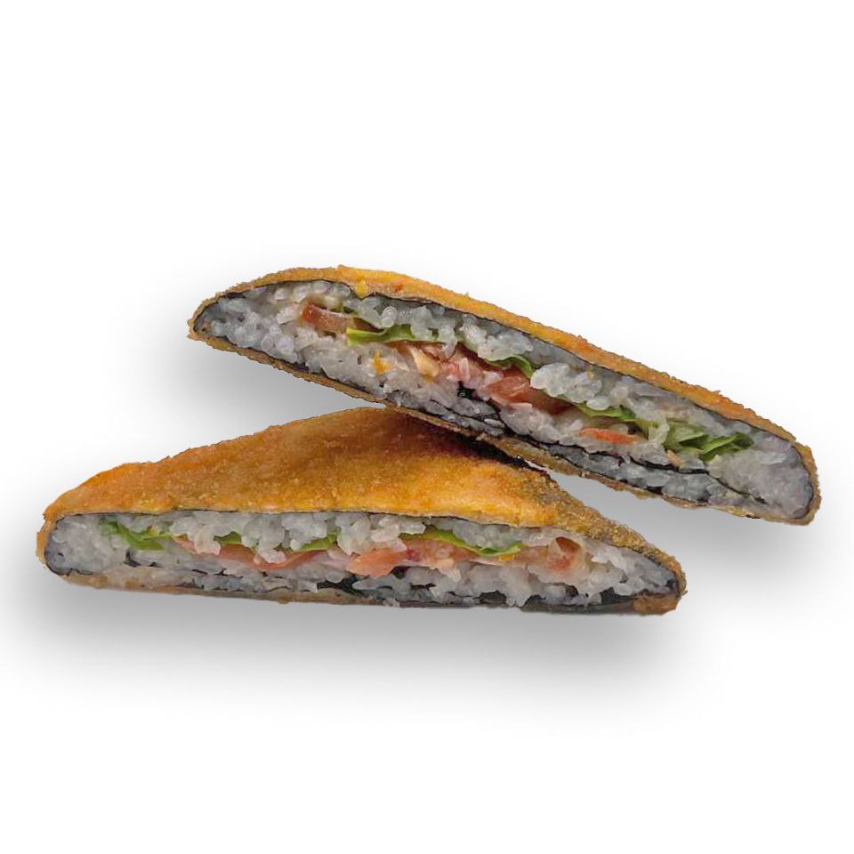 Фото Сэндвич курица темпура