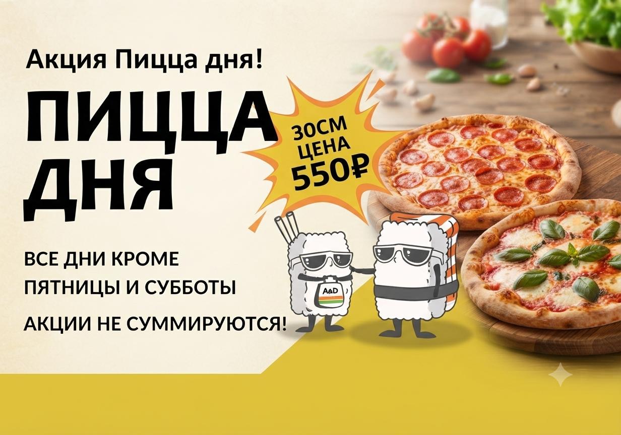 Изображение с информацией о Суши А&Д