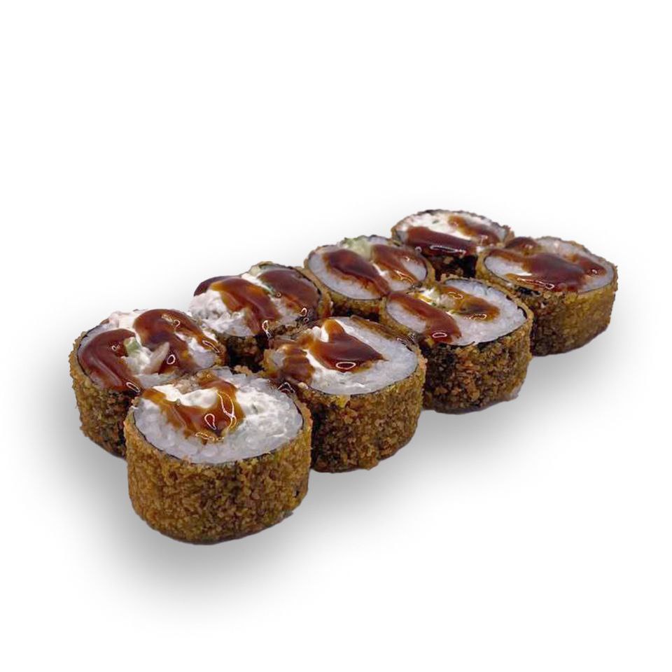 Фото Темпура с жареным лососем